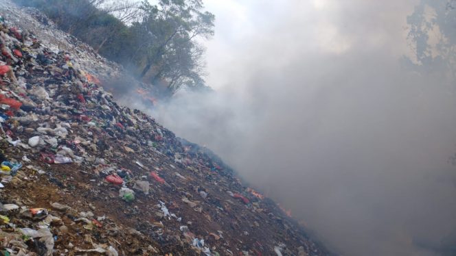 
 Sampah di TPA Terbakar, DLH Sigap, Jaga 24 Jam