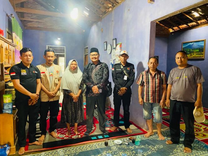 
 Sampaikan Belasungkawa, Suheri Kunjungi Kediaman PKD Sribandung Kecamatan Abung Tengah