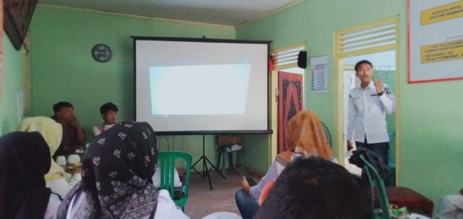 
 Panwascam Kotabumi Gelar Simulasi tentang pengisiian Form Model A Pengawasaan kampanye 2024