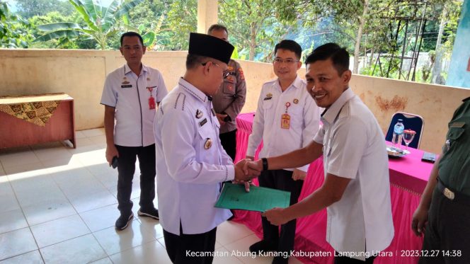 
 Agus Jayastika Resmi Jabat Camat Abung Kunang