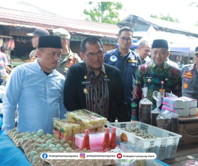 
 Lampura Jadi Lokus, Sehari 2 Kali Diadakan Pasar Murah