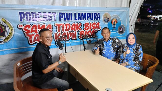 
 Podcast PWI Dapat Apresiasi, Aswarodi: Lampura Tampil Beda Dalam PRL