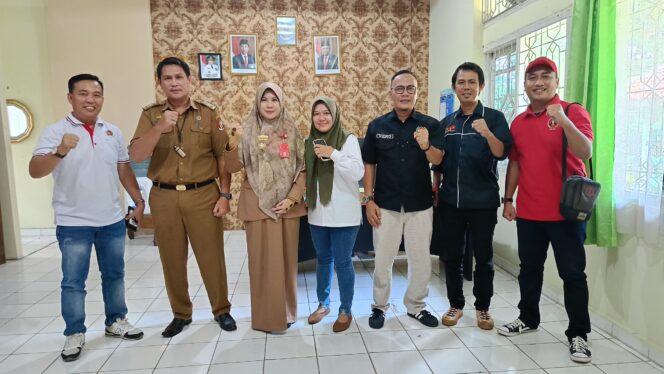 
 Lestarikan Lingkungan dan Pariwisata PWI Audensi Dengan 2 SKPD