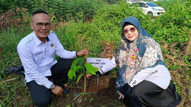 
 10.000 Pohon Ditanam Dalam Rangka Penghijauan di Lampura