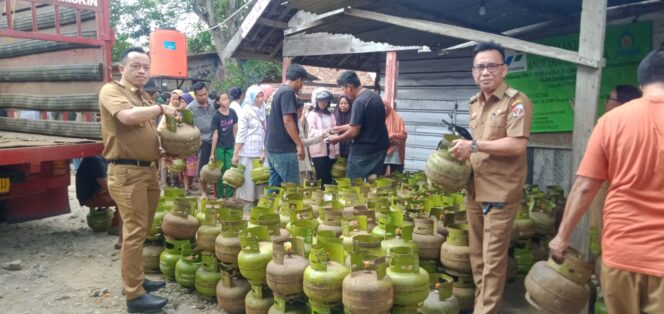 
 Hendri Pantau Penyaluran 20.720 Tabung Elpiji Melon