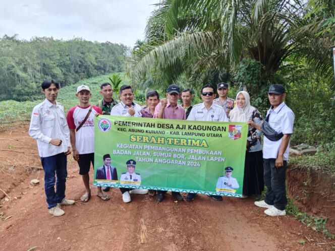 
 Kades Ajikagungan Buktikan Pembangunan Buat Rakyat