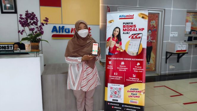 
 Hanya Bermodal Smartphone, Alfamind Beromset Puluhan Juta