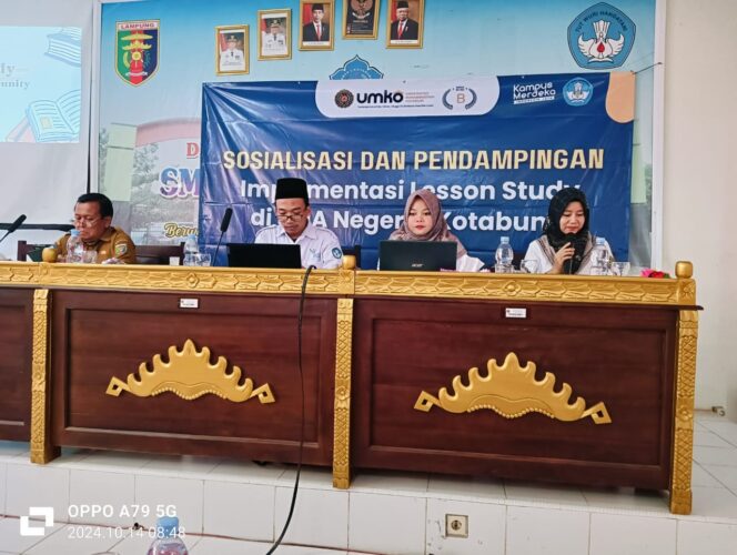 
 Program  Lesson Study UMKO di SMAN 02 Kotabumi Diharapkan Berdampak Positif Dalam Pembelajaran