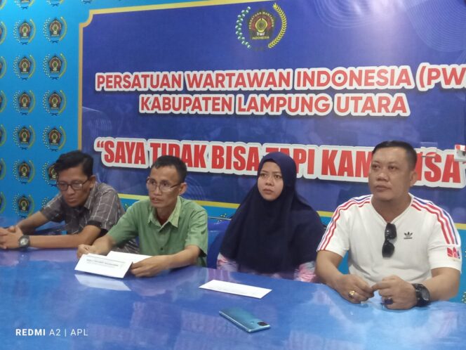 
 Siap Bongkar Ketidak Adilan, Forum Honda 2005 Sambangi PWI Lampura