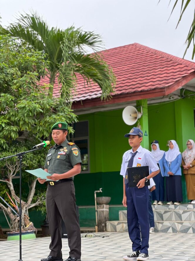
 Koramil 412 Kunjungi SMPN 7, Ini Tujuannya