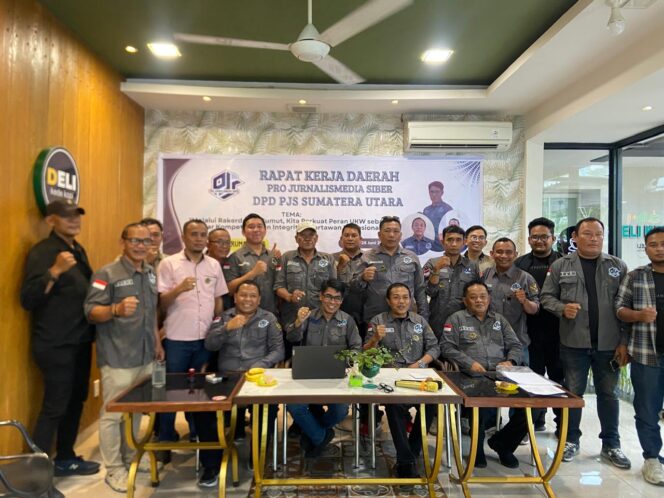 
 Ketum PJS Buka Rakerda, DPD Sumut Tetapkan Tiga Program