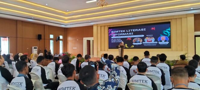 
 Tingkatkan Keterampilan Dispursip Gelar Bimtek Literasi Informasi