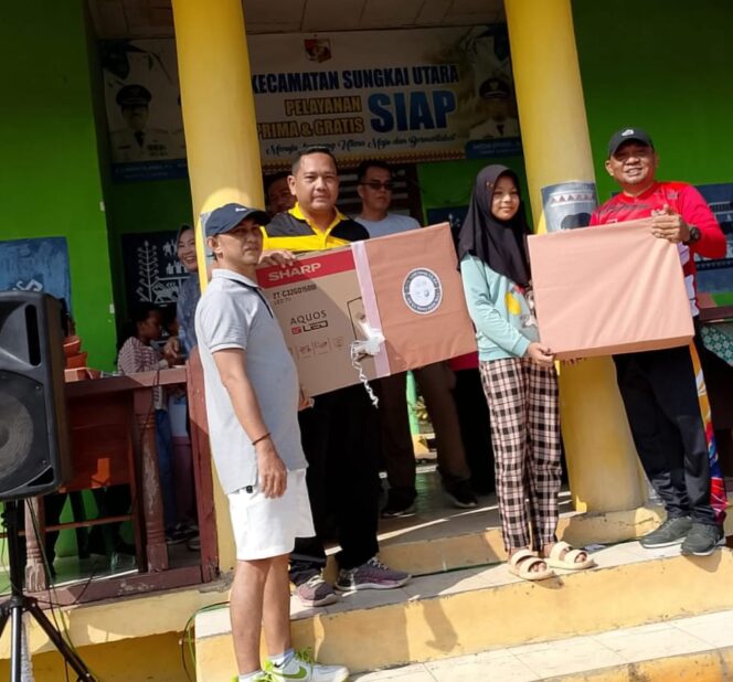 
 Kecamatan Sungkai Utara Gelar Jalan Sehat, Rayakan HUT Bhayangkara