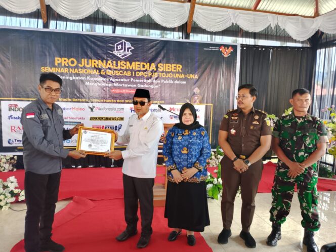 
 Bupati Touna Hadiri Muscab I PJS, Dukung UKW Digelar di Pulau Wisata Togian