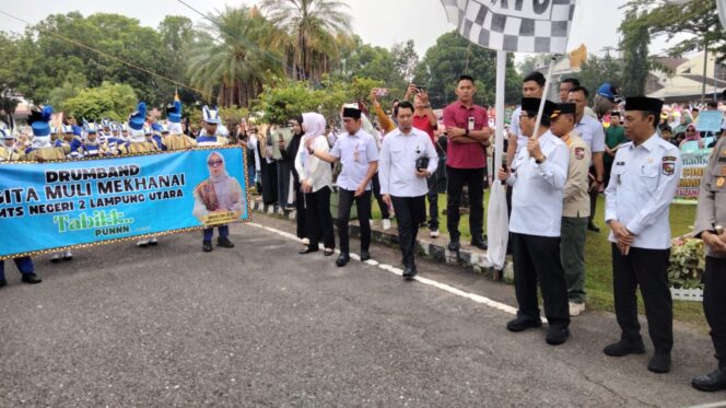 
 3.590 Peserta Pawai Songsong Ramadhan Dilepas