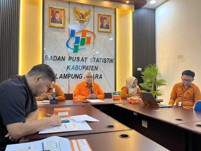 
 BPS Lampura Gelar Sosialisasi SE dan FGD