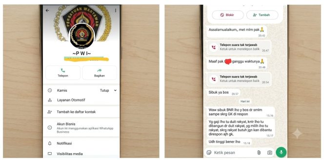 
 Segera Lapor Jika Menjadi Korban, Nama PWI di Catut