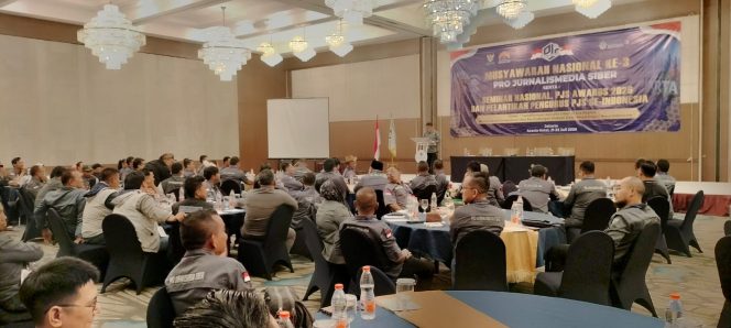 
 Munas III PJS Resmi Dibuka, Mahmud: Satukan Langkah Menuju Konstituen Dewan Pers