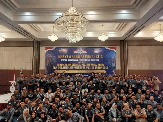 
 Munas III PJS Tuntas, Mahmud Marhaba Terpilih Aklamasi Pimpin PJS Periode 2026–2027