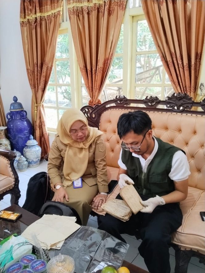 
 3 Naskah Kuno Dialih Mediakan, Agar di Hak Patenkan Untuk Lampura