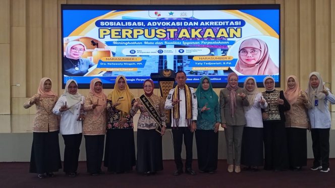 
 Tingkatkan Mutu dan Kualitas Layanan, Disperpusip Gelar Sosialisasi
