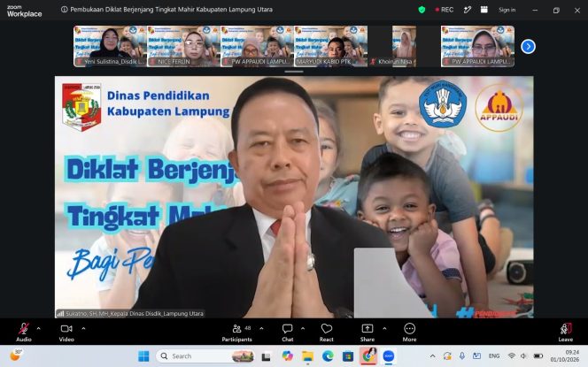 
 Tingkatkan Kualitas dan Profesionalisme, Disdik Gelar Diklat Berjenjang PAUD