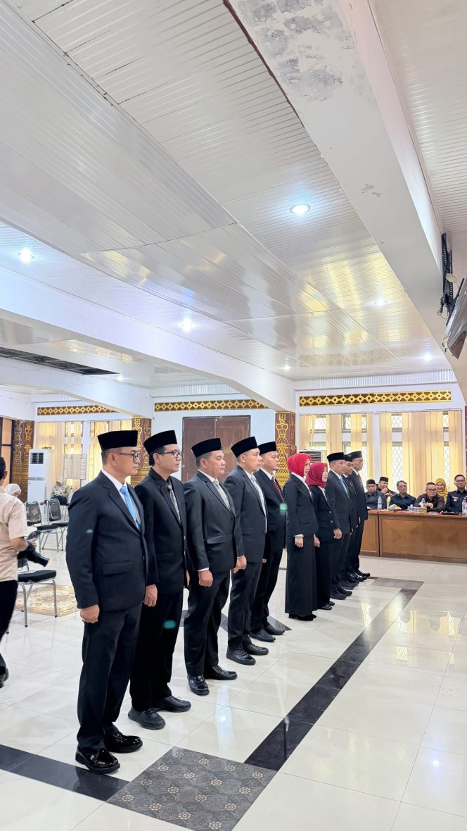 
 9 PTP Lulus Selter dan 1 Kadis Definitif Dilantik