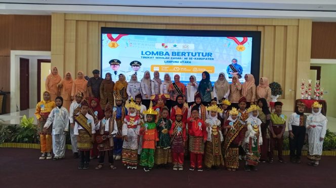 
 Lahirkan Generasi Berbudaya, Perpustkaan Gelar Lomba Bertutur